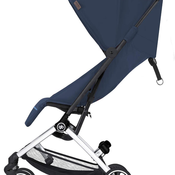 gb Pockit+ All City, Ultra Compact Lightweight Travel Stroller with Front Wheel Suspension