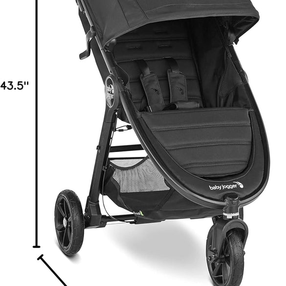 Baby Jogger® City Mini® GT2 All-Terrain Stroller, Opulent Black