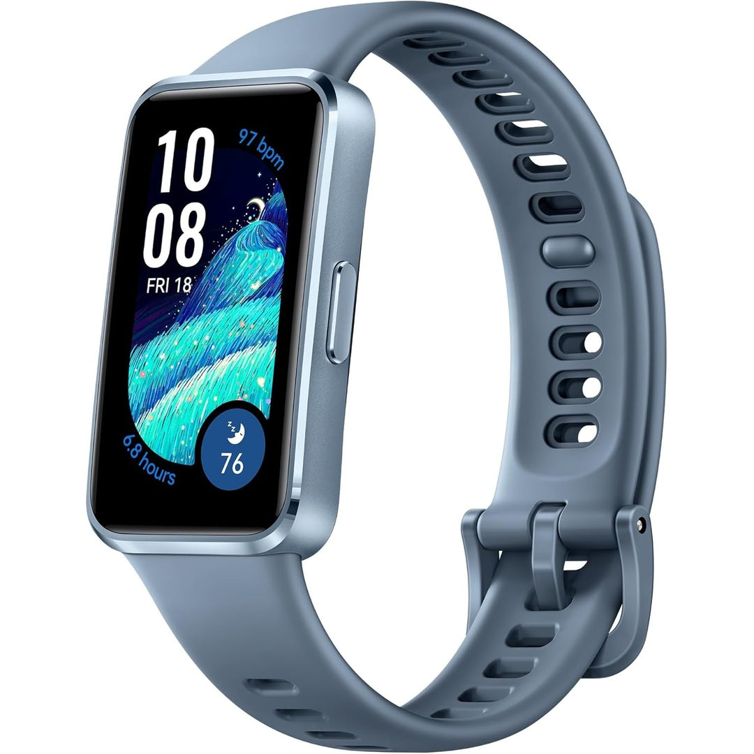 HUAWEI Band 10 Smartwatch with AI-powered Fitness Monitoring, Pro-Level Sleep Analysis, Emotional Wellbeing Assistant, Streamlined Metallic Design, Fast Charging,iOS & Android, HUAWEI Care+, Pink