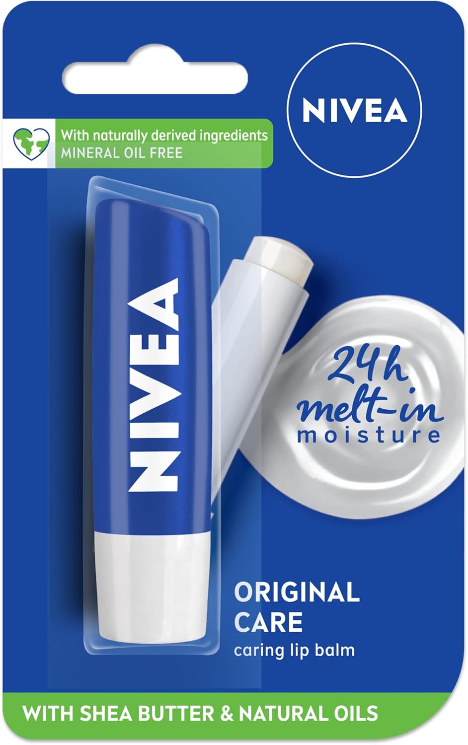 Nivea Original Care Lip Balm, 4.8g