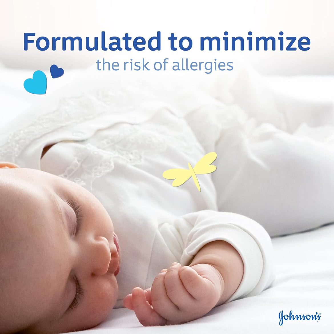 Johnson's Baby Bath, no more tears formula, specially developed to gently cleanse your baby’s delicate skin without drying it, 500ml (Packaging may vary)