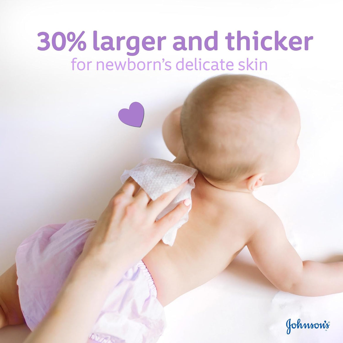 Johnson's Baby Ultimate Clean, 3X4X48, 576 Baby Wet Wipes