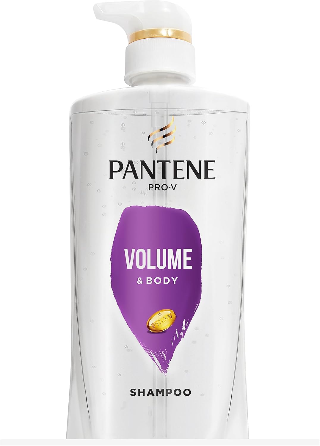 Pantene Volume Shampoo for Fine Hair, Volume & Body, Safe for Color-Treated Hair, 530 ml