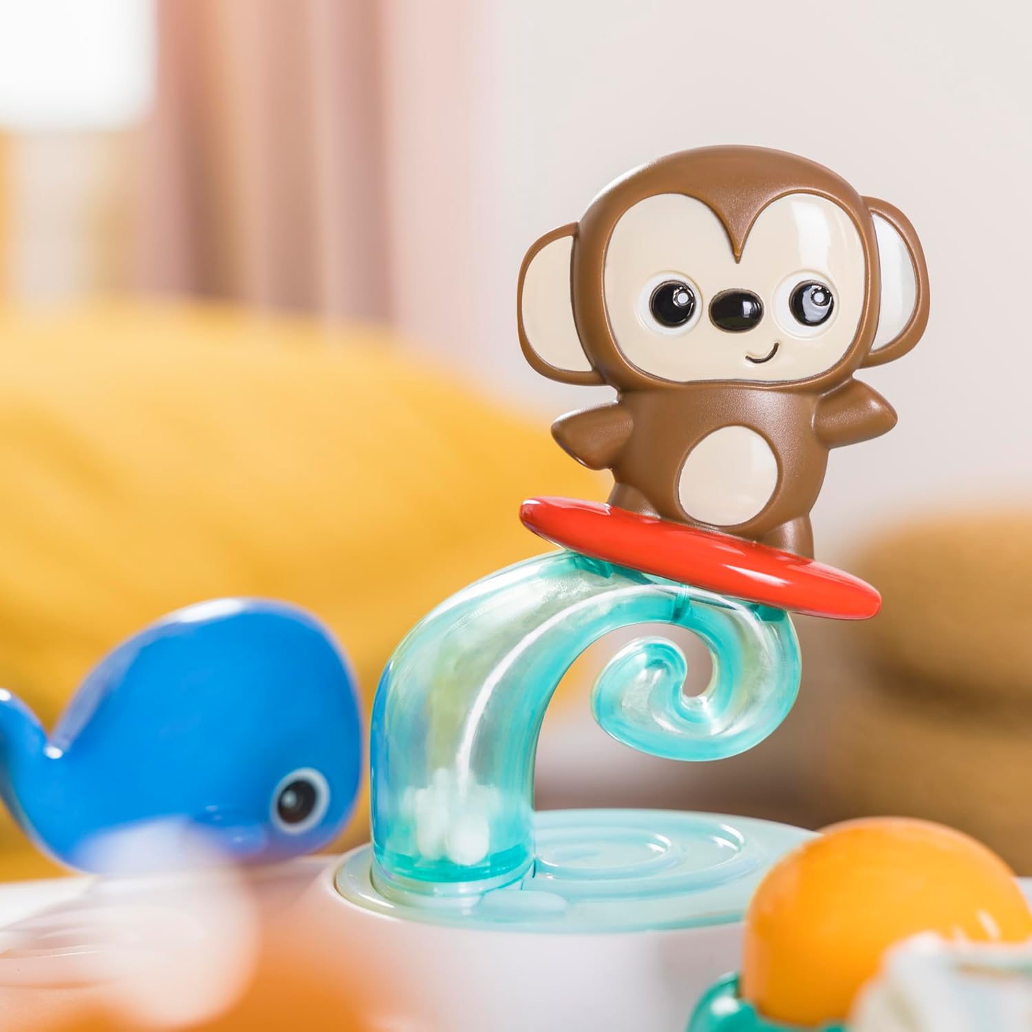 Bright Starts Around We Go 2-in-1 Walk-Around Activity Center and Table, Tropic Cool