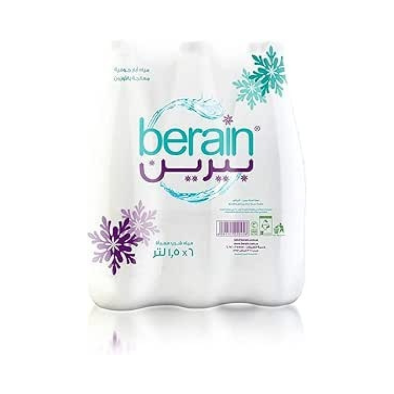 Berain Water Bottle - Size 6×1.5 Liters