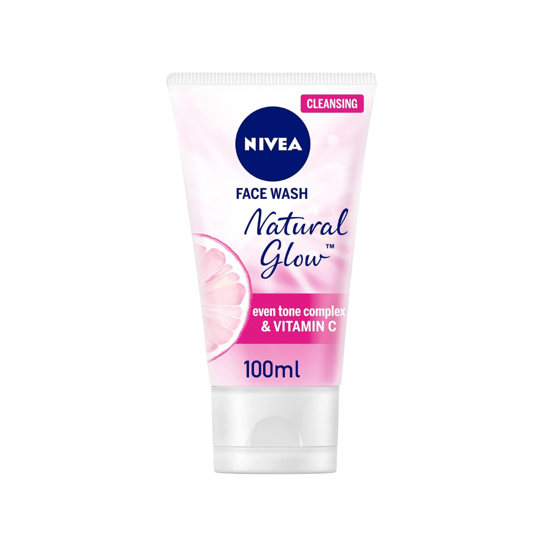 NIVEA Natural Fairness Face Wash, Tone Complex & Vitamin C, 100ml