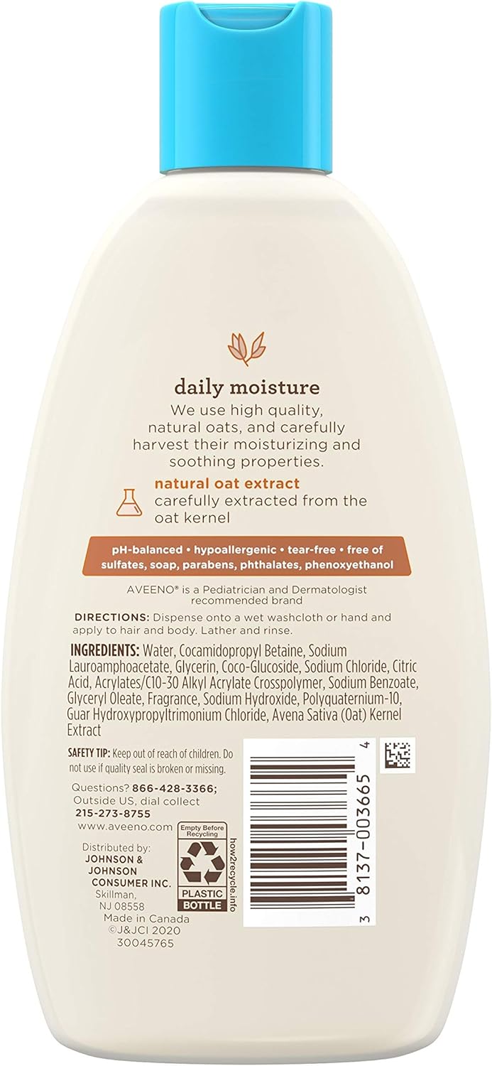 Aveeno Baby Gentle Wash 18 fl. Oz