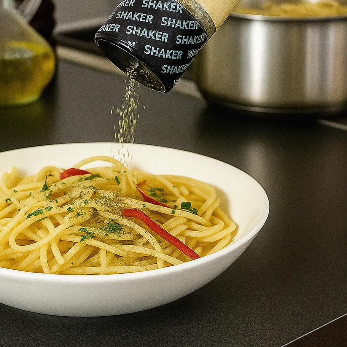 Silk Route Spice Company Salt and Pepper Giant Shaker - 390g/13.8oz