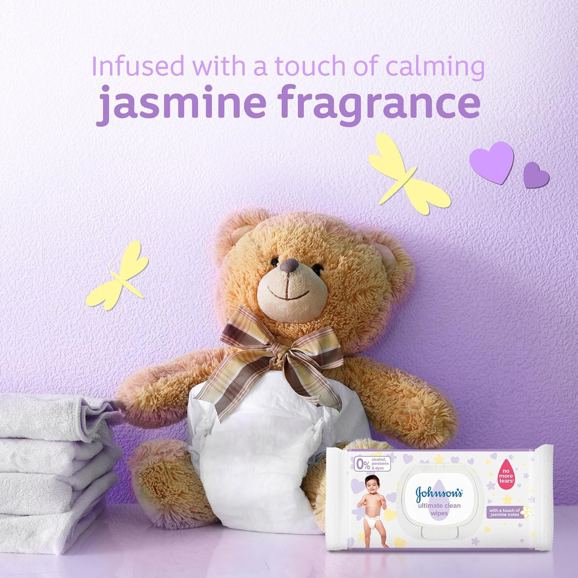 Johnson's Baby Ultimate Clean, 3X4X48, 576 Baby Wet Wipes