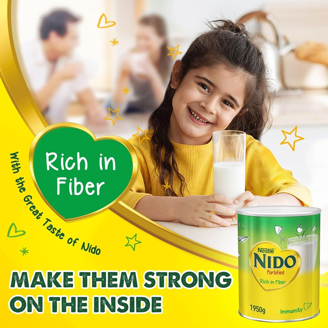 Nestle Nido Fortified Milk Powder Tin, 1950 g