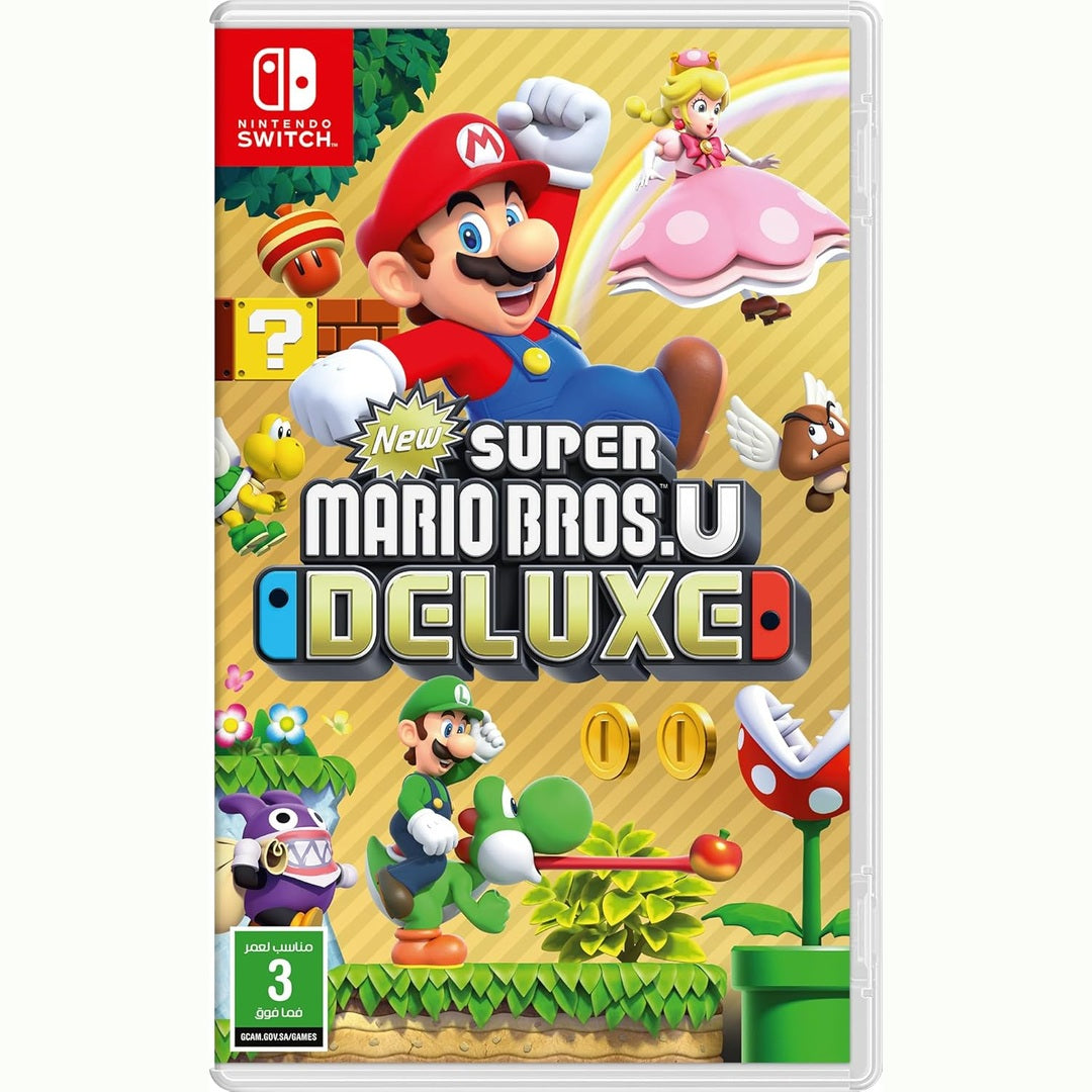 Nintendo Super Mario Bros U Deluxe for SWITCH (KSA Version)