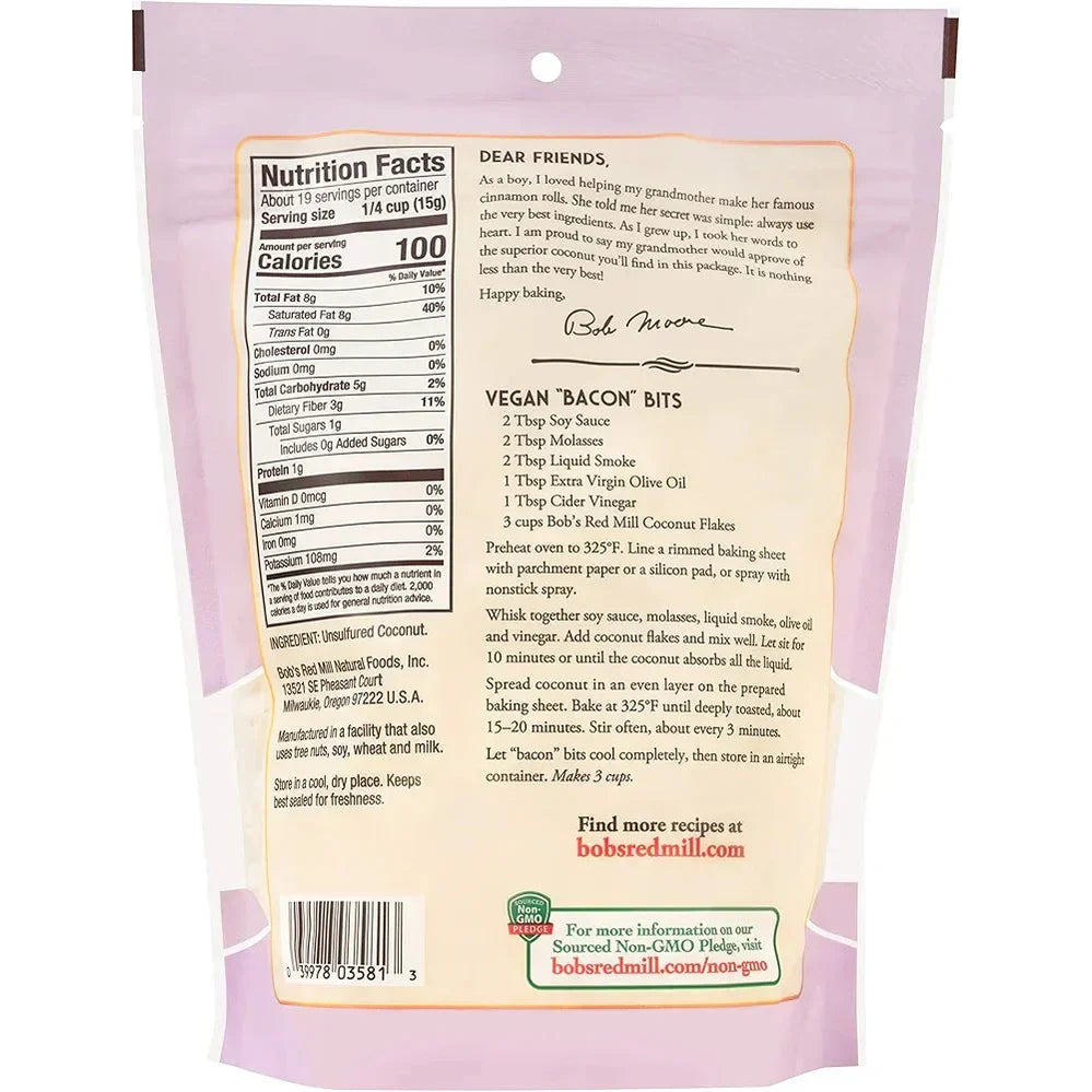 Bob's Red Mill Coconut Flakes, 284 gm