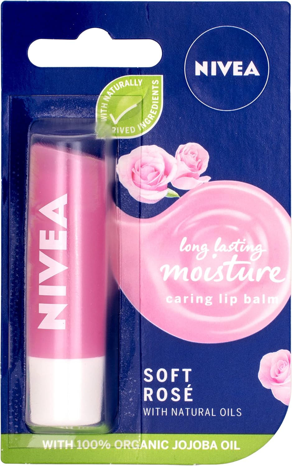 Nivea Soft Rose Lip Balm, 5 g
