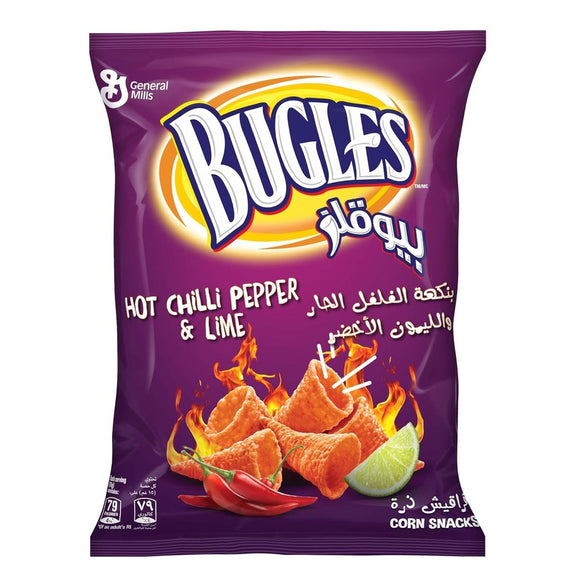 Bugles Chilli Lime Corn Snack, 125 g