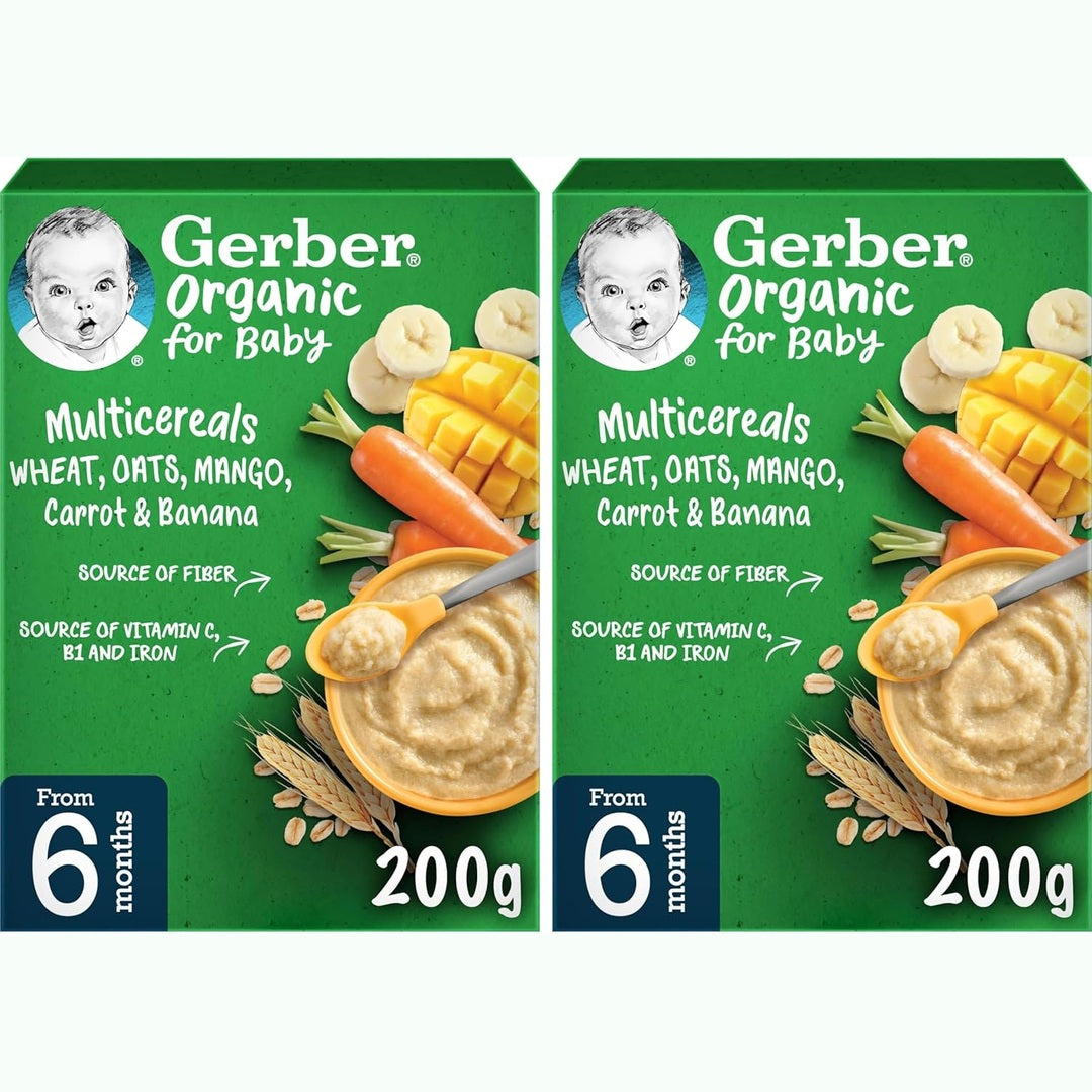 Nestlé GERBER Bio Mango, Wheat, & Oat 200g