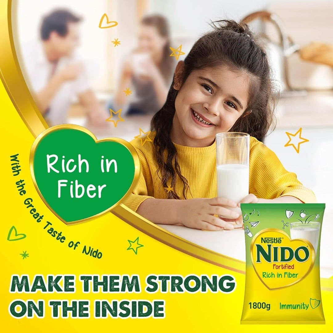 Nestle Nido Fortified Milk Powder Pouch, 1800 g