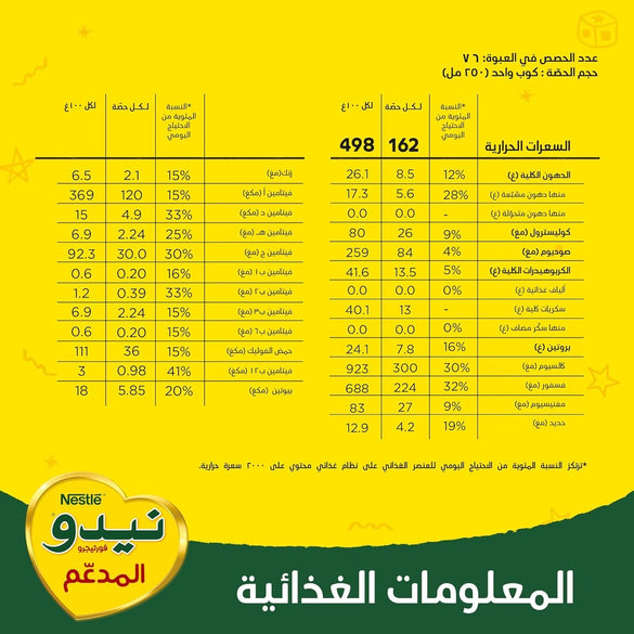 Nido Nestle Fortified Milk Powder Pouch 2.5kg