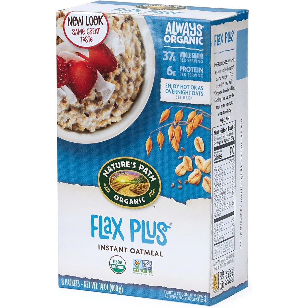 Nature's Path Organic Instant Hot Oatmeal - 8 Packets