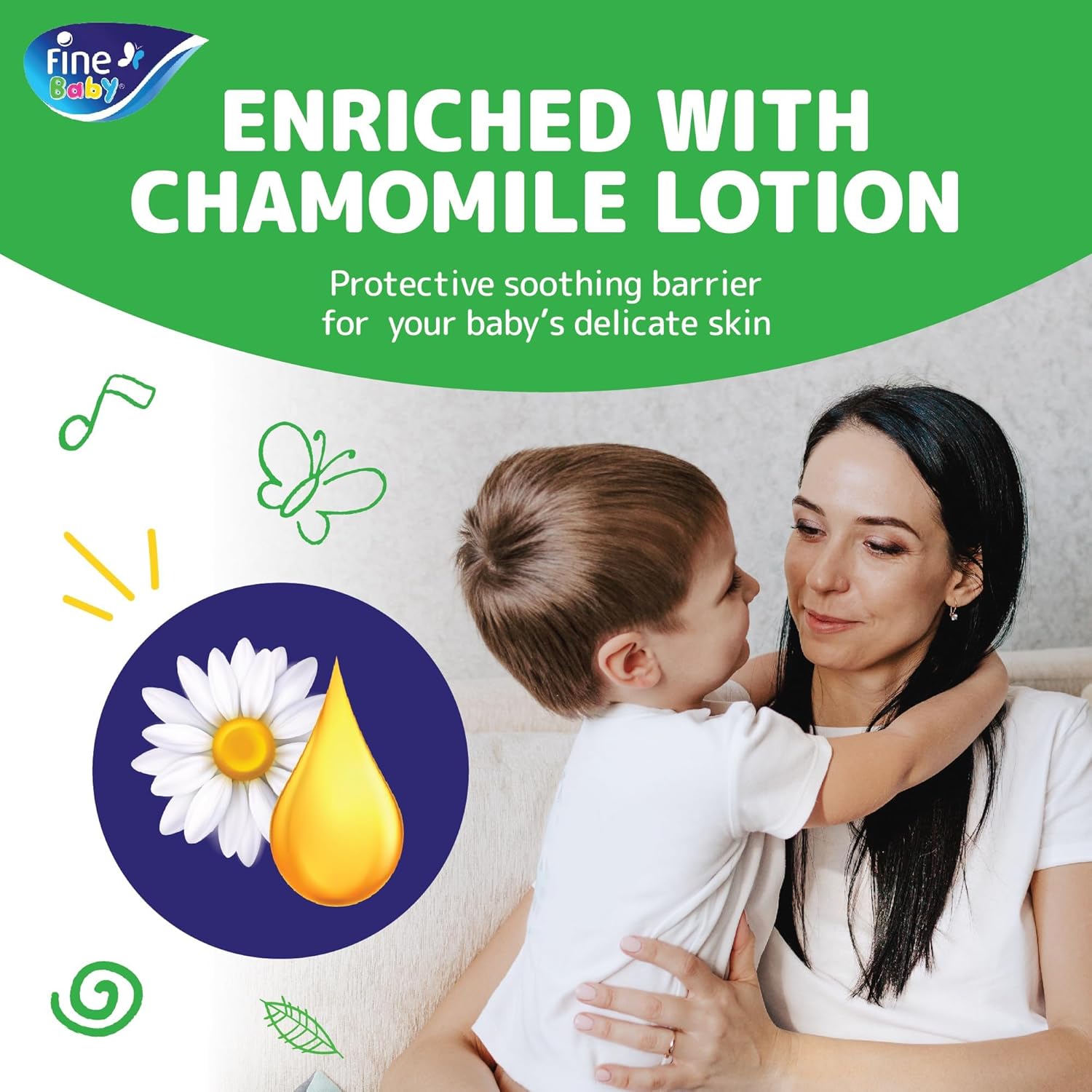 Fine Baby Double Lock, Size 6, Extra Large, 16+ kg, Giant Saver Box, 72 Diapers