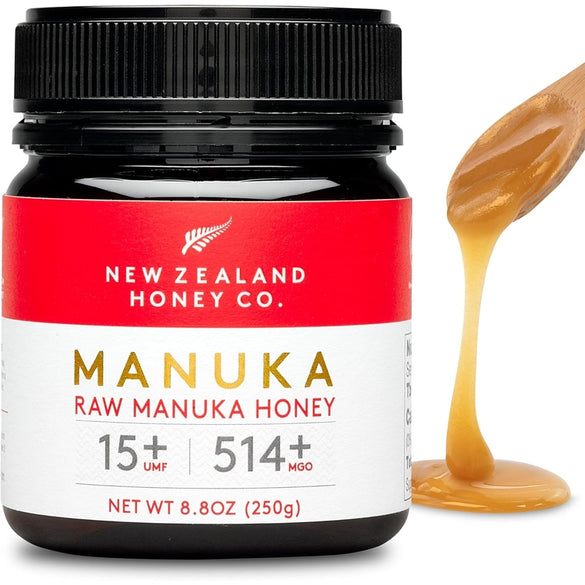 New Zealand Honey Co. Raw Manuka Honey UMF 15+ / MGO 514+ | 250g