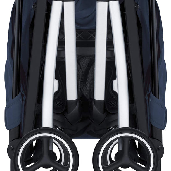 gb Pockit+ All City, Ultra Compact Lightweight Travel Stroller with Front Wheel Suspension