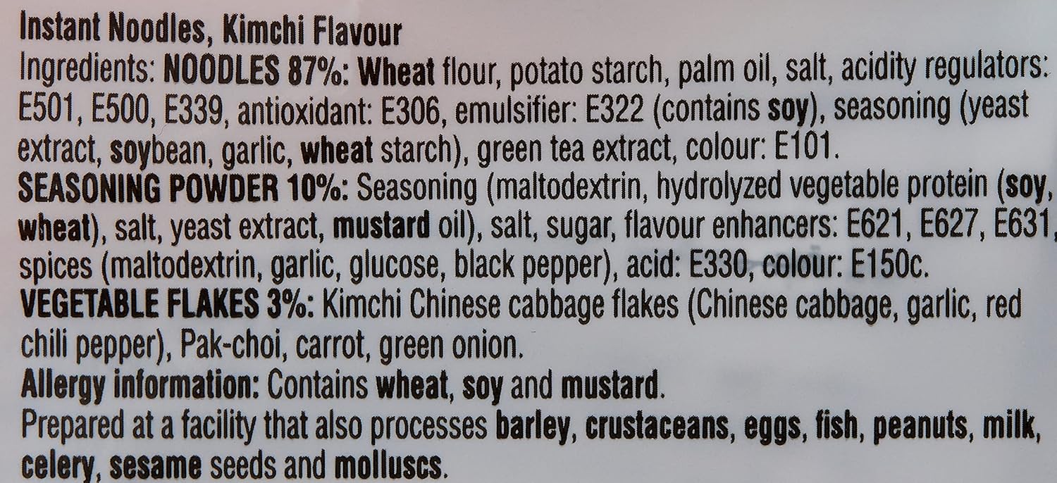 Nongshim Shin Ramyun Kimchi, 120g