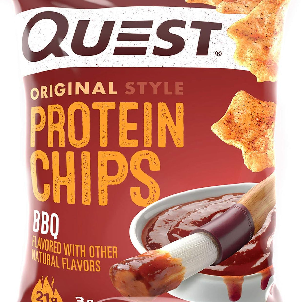 Quest Original Style Protein Chips Cheddar And Sour Cream Flavour, 8 X 32G - Pack Of 1