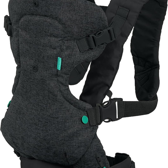 Infantino Flip 4-in-1 Carrier - Ergonomic, Convertible, face-in and face-Out, Front and Back Carry for Newborns and Older Babies 8-32 lbs