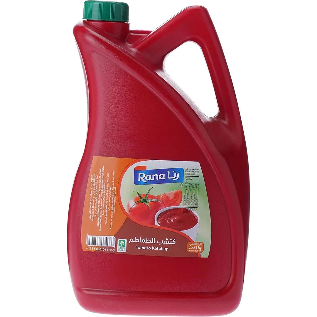 Rana Tomato Ketchup, 5Kg - Pack Of 1, 016202