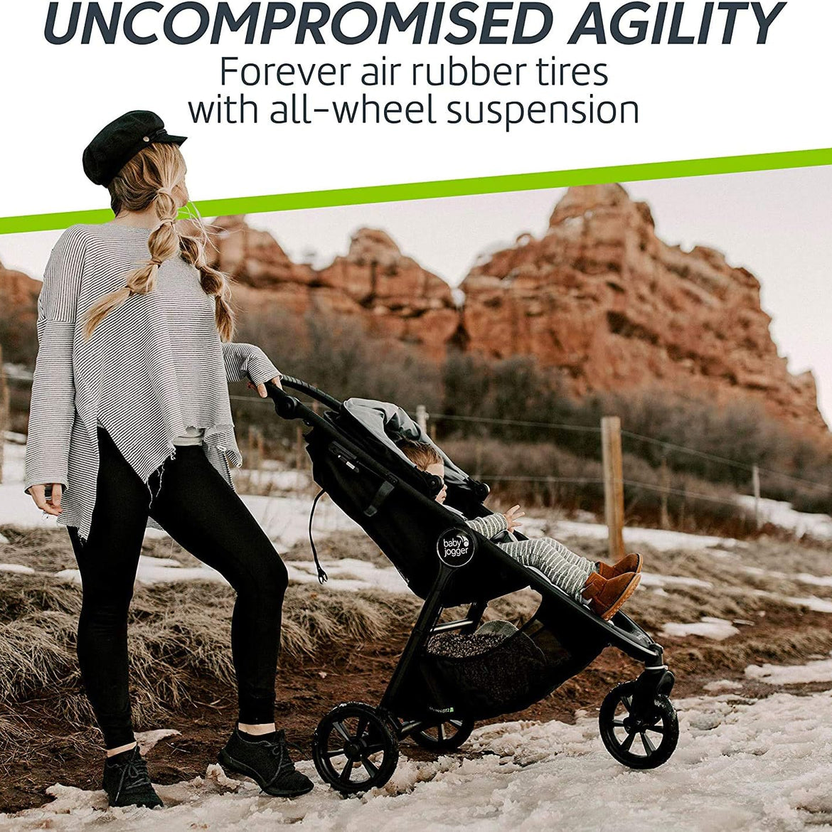 Baby Jogger® City Mini® GT2 All-Terrain Stroller, Opulent Black