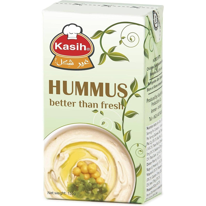 KASIH HUMMUS TAHINI TETRAPACK 4X135G - One pack