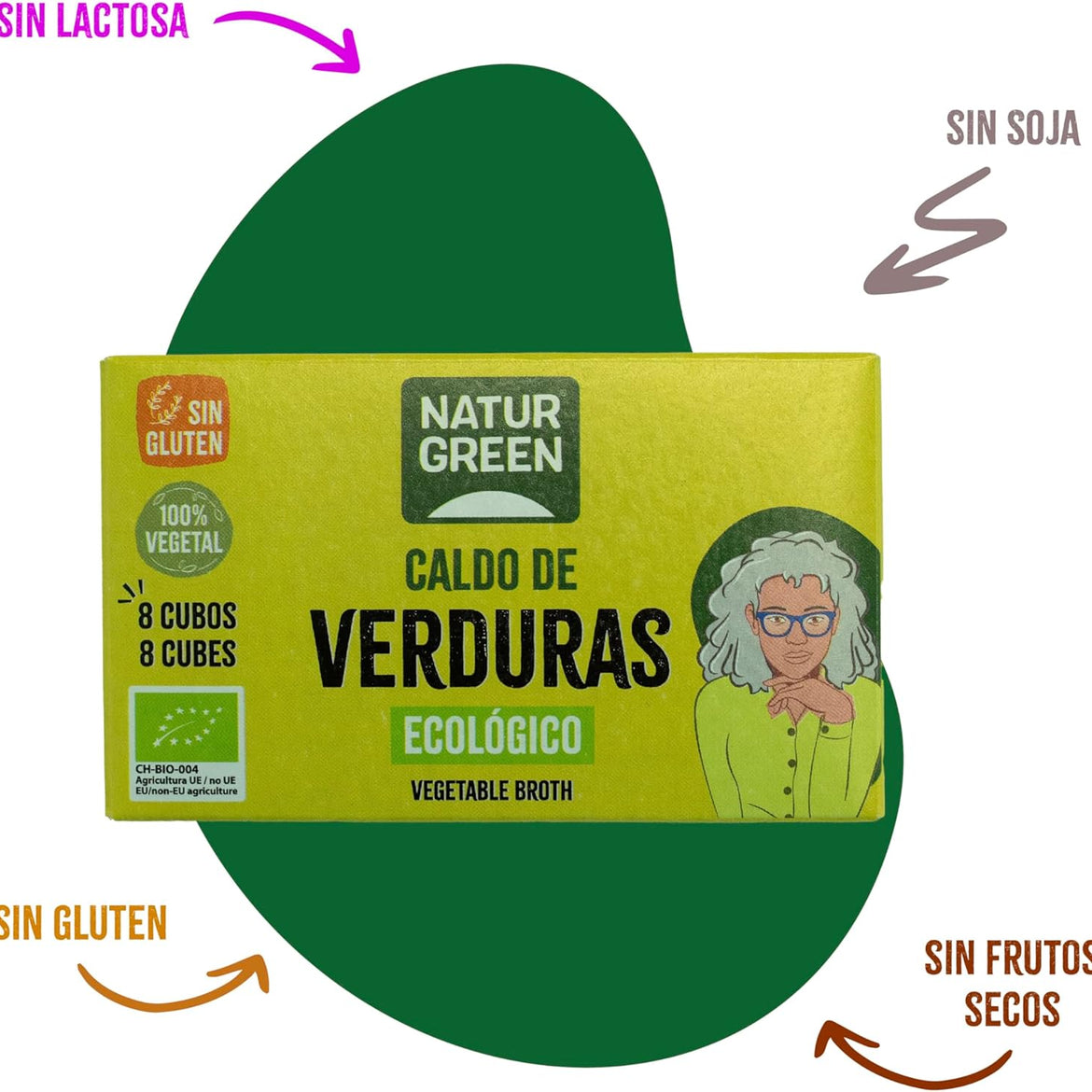 NATURGREEN Natur Green Organic Vegetable Broth 84 g