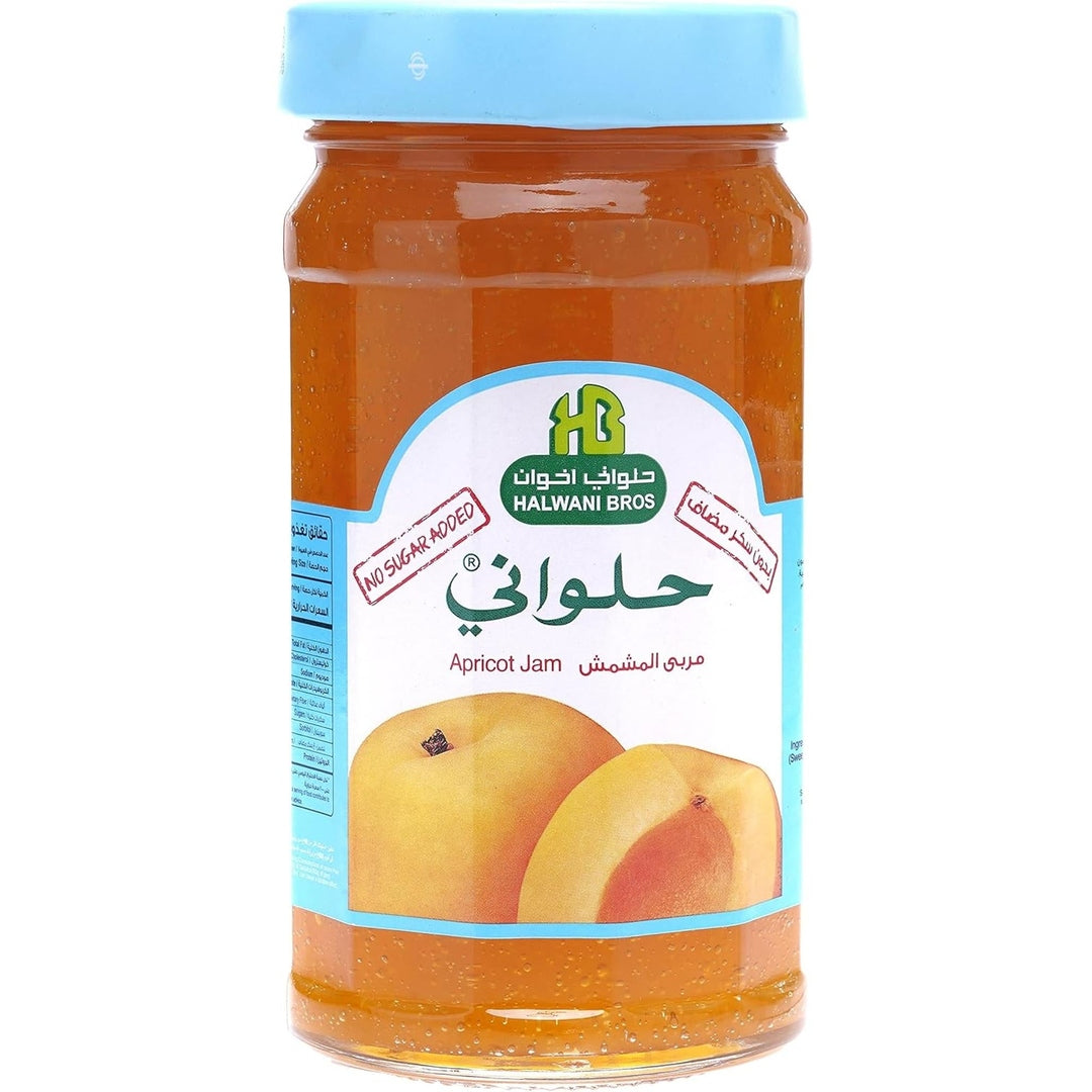 Halwani Brothers Apricot No Sugar Added Jam 400g