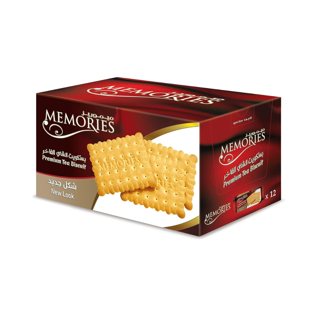 Memories Tea Biscuits, 12 x 70g