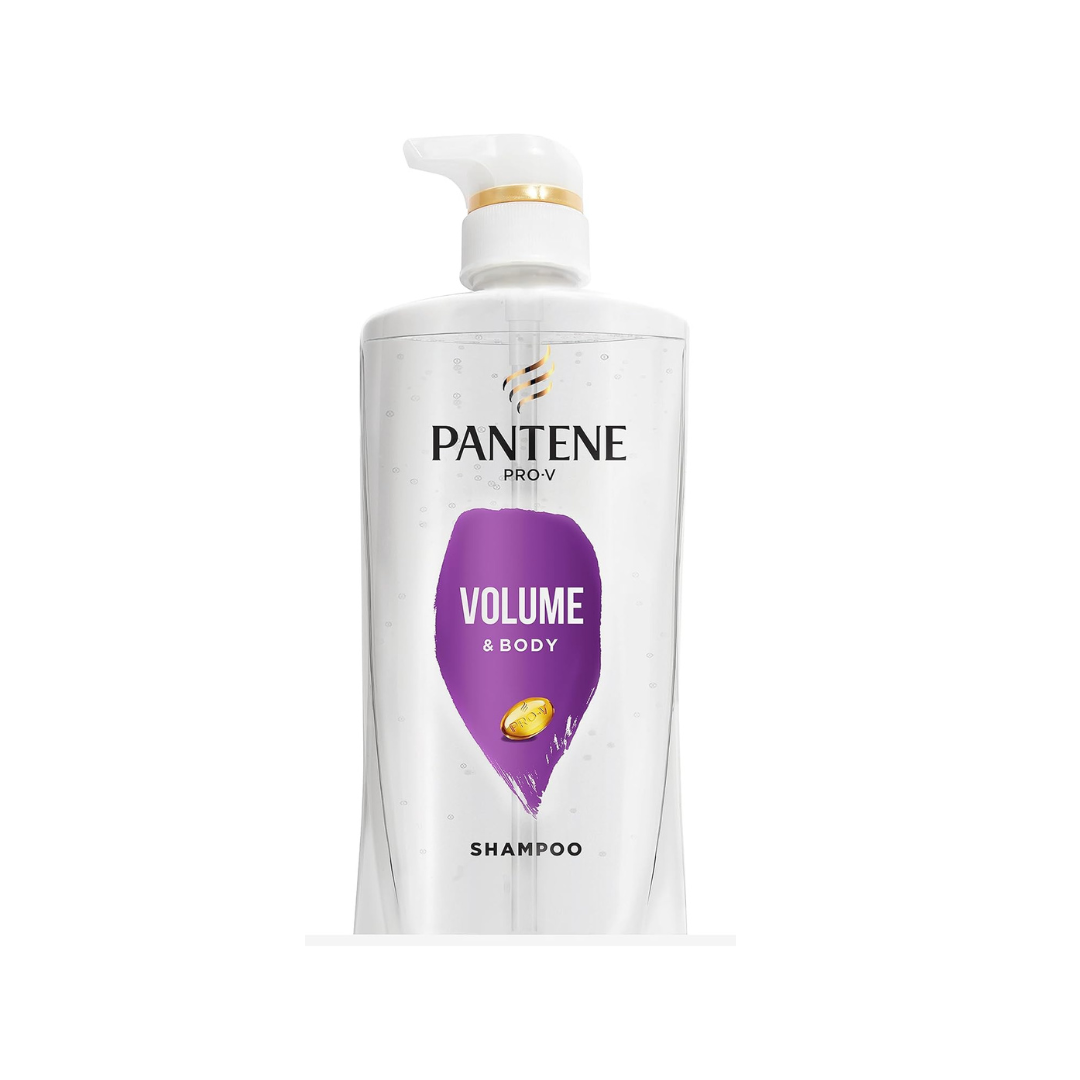 Pantene Volume Shampoo for Fine Hair, Volume & Body, Safe for Color-Treated Hair, 530 ml