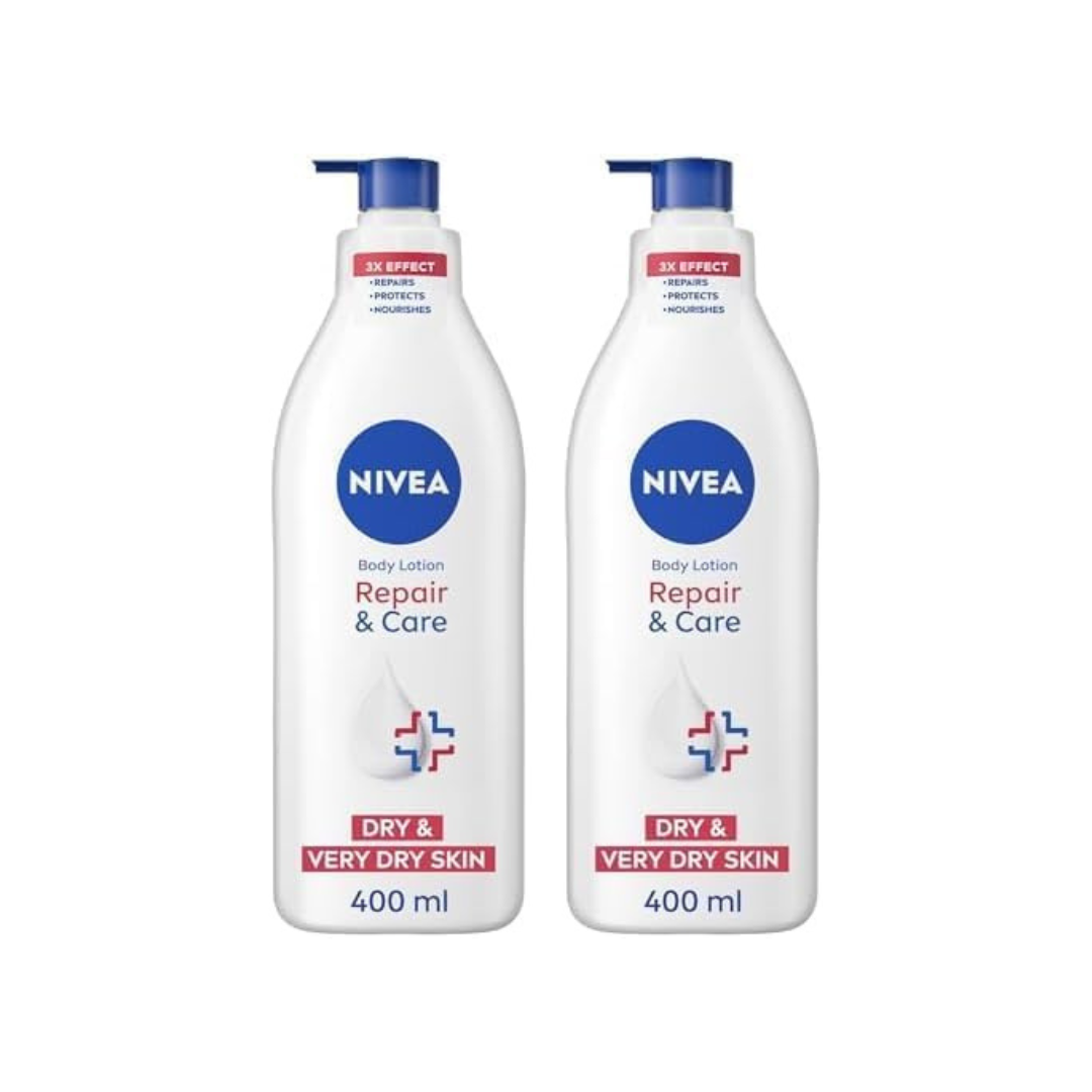 NIVEA Body Moisturizer for Dry Skin Strengthening, 400ml