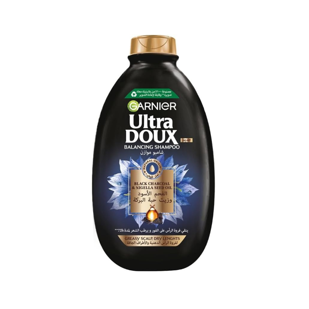 Garnier Ultra Doux Black Charcoal  400 Ml