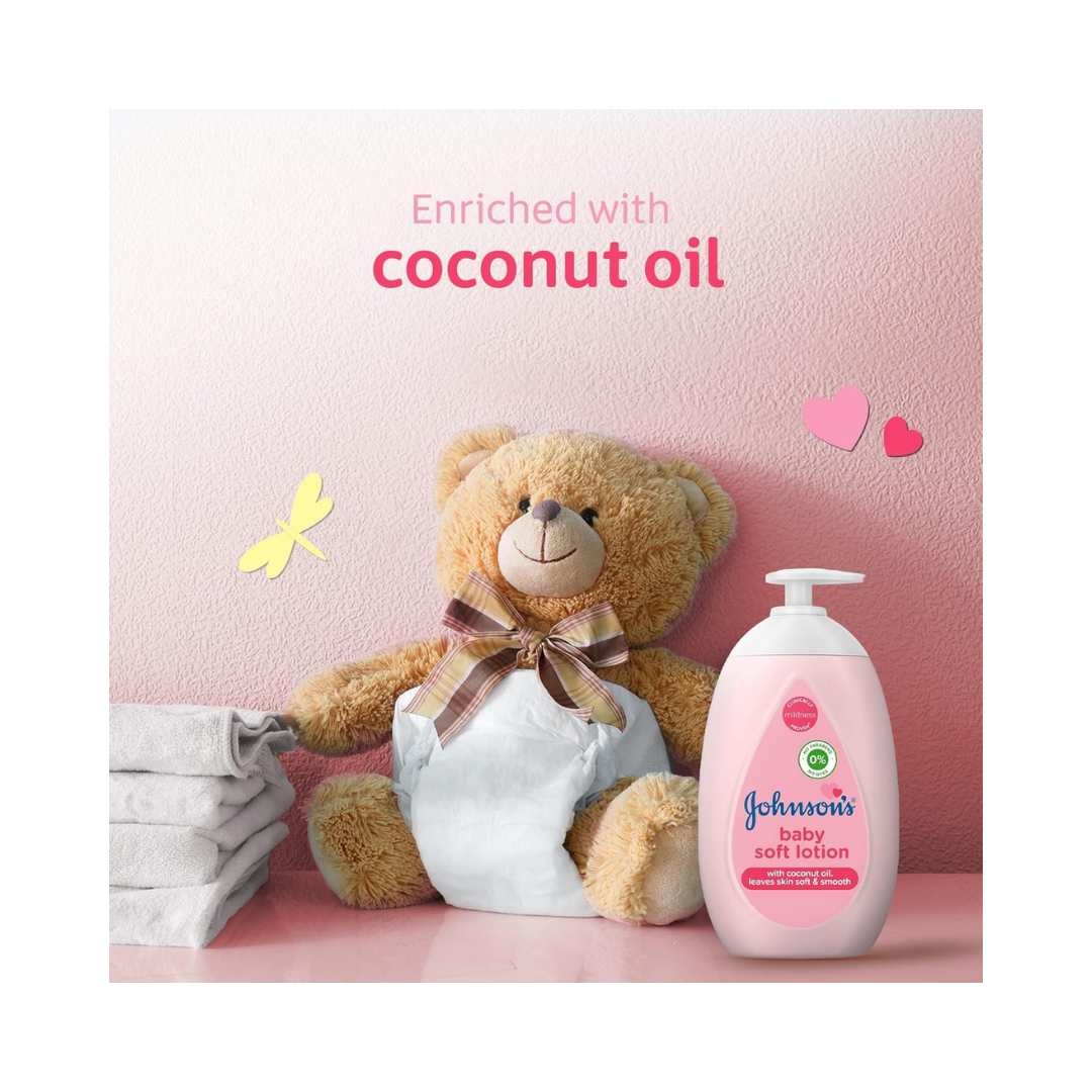 Johnson's Baby Soft Lotion, 500ml