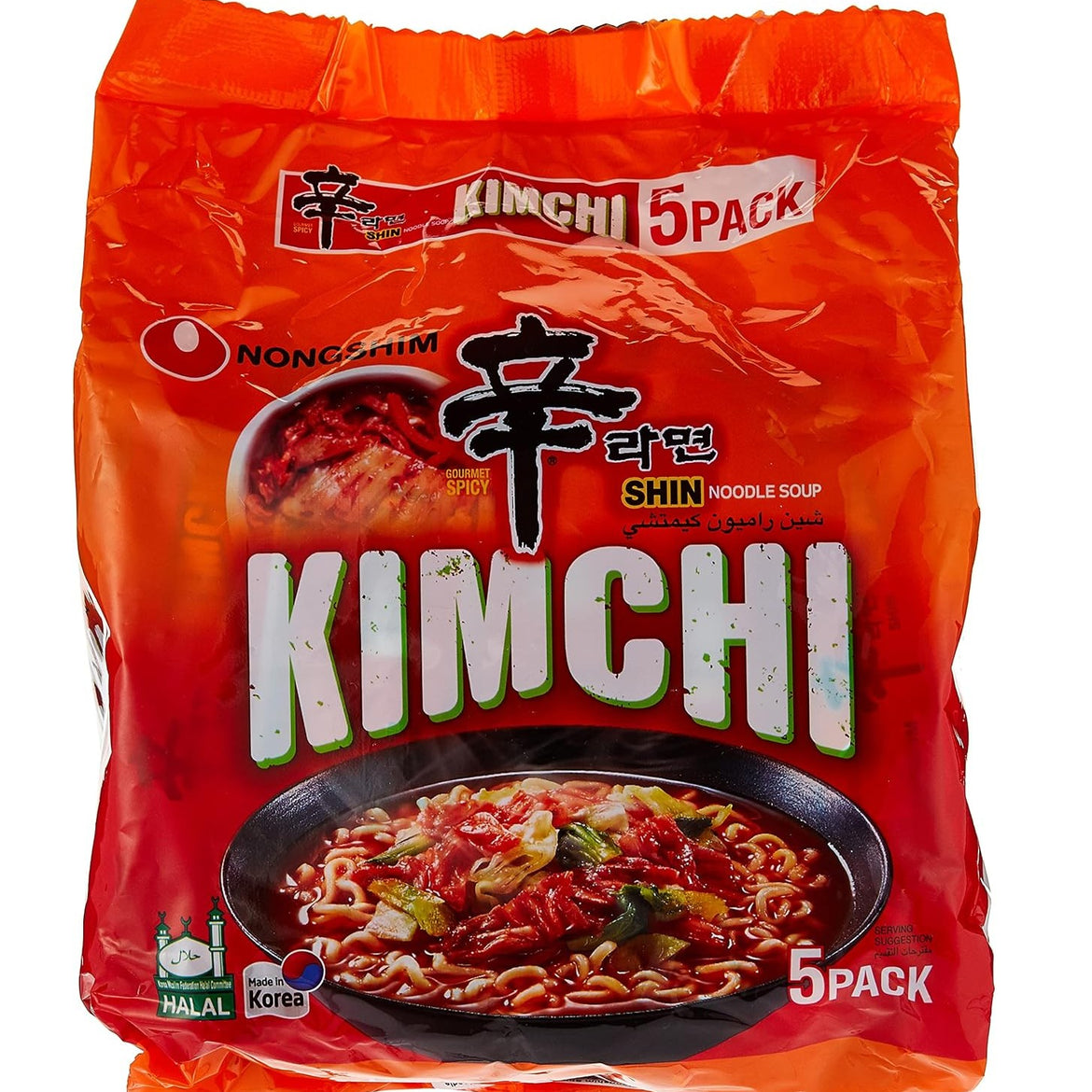 Nongshim Shin Ramyun Kimchi, 120g