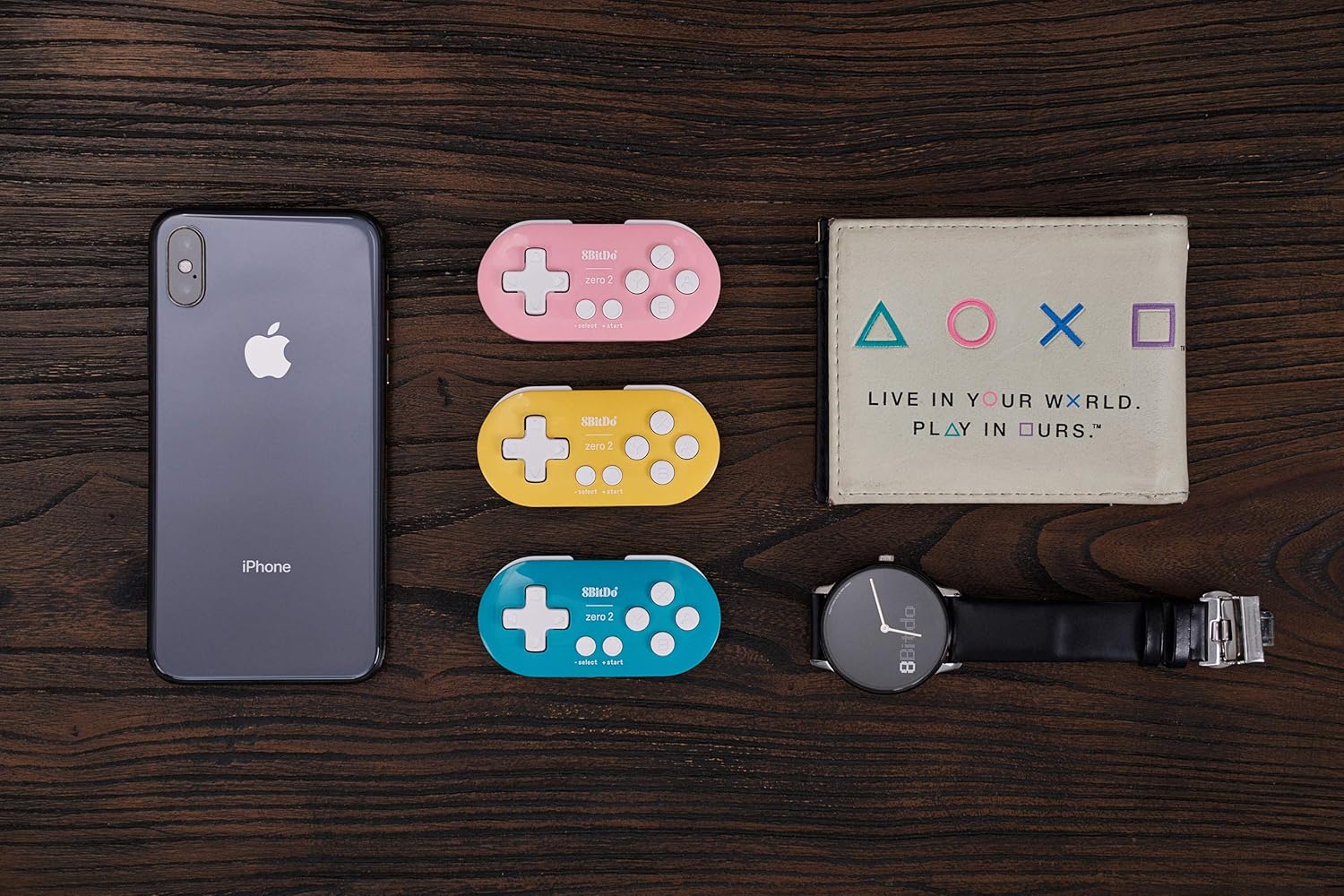 Nargos 8Bitdo Zero 2 Bluetooth Key Chain Sized Mini Controller for Nintendo Switch, Windows, Android and macOS (Yellow Edition)