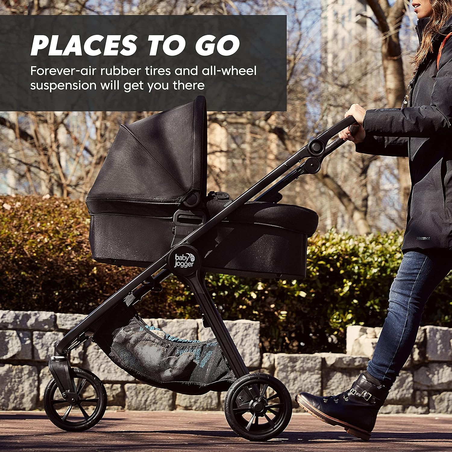 Baby Jogger® City Mini® GT2 All-Terrain Stroller, Opulent Black