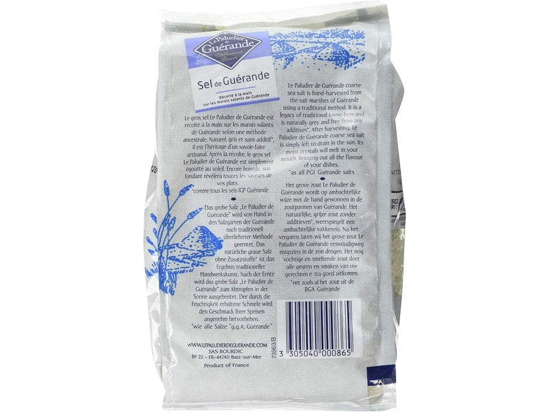 LE PALUDIER CELTIC GREY SEA SALT COARSE - GUERANDE GROS SEL GRIS 1KG