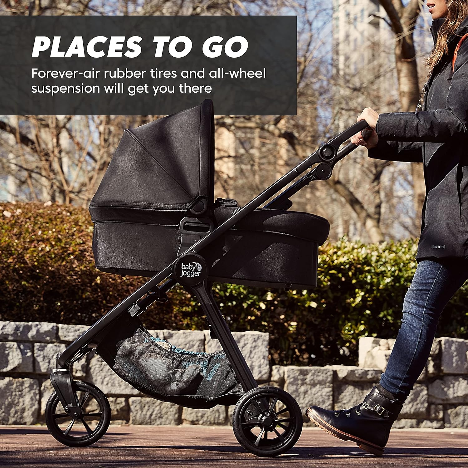 Baby Jogger® City Mini® GT2 All-Terrain Stroller, Opulent Black