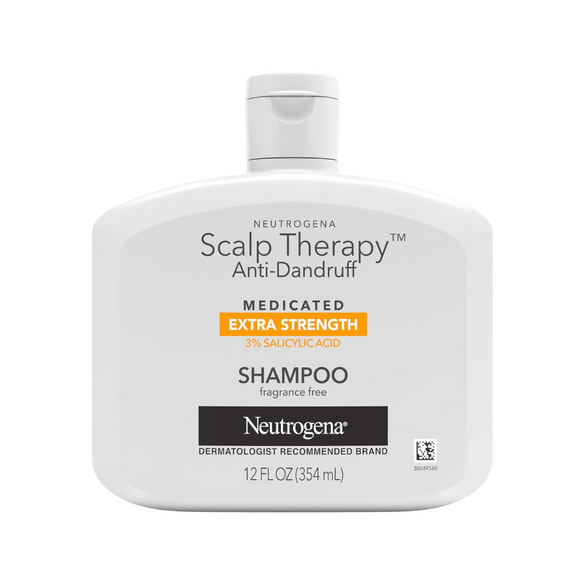 Neutrogena Scalp Therapy Anti-Dandruff medicated extra strength Shampoo 12oz