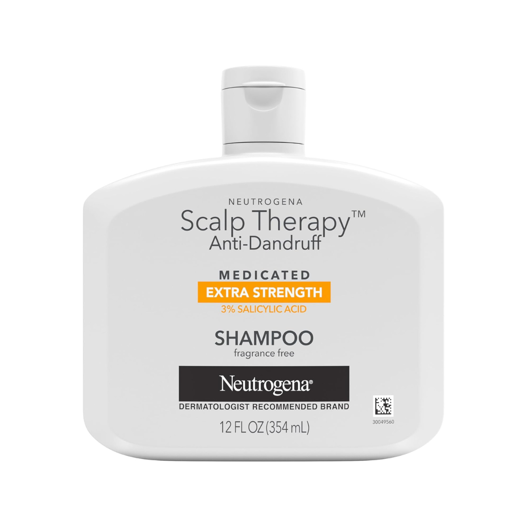 Neutrogena Scalp Therapy Anti-Dandruff medicated extra strength Shampoo 12oz