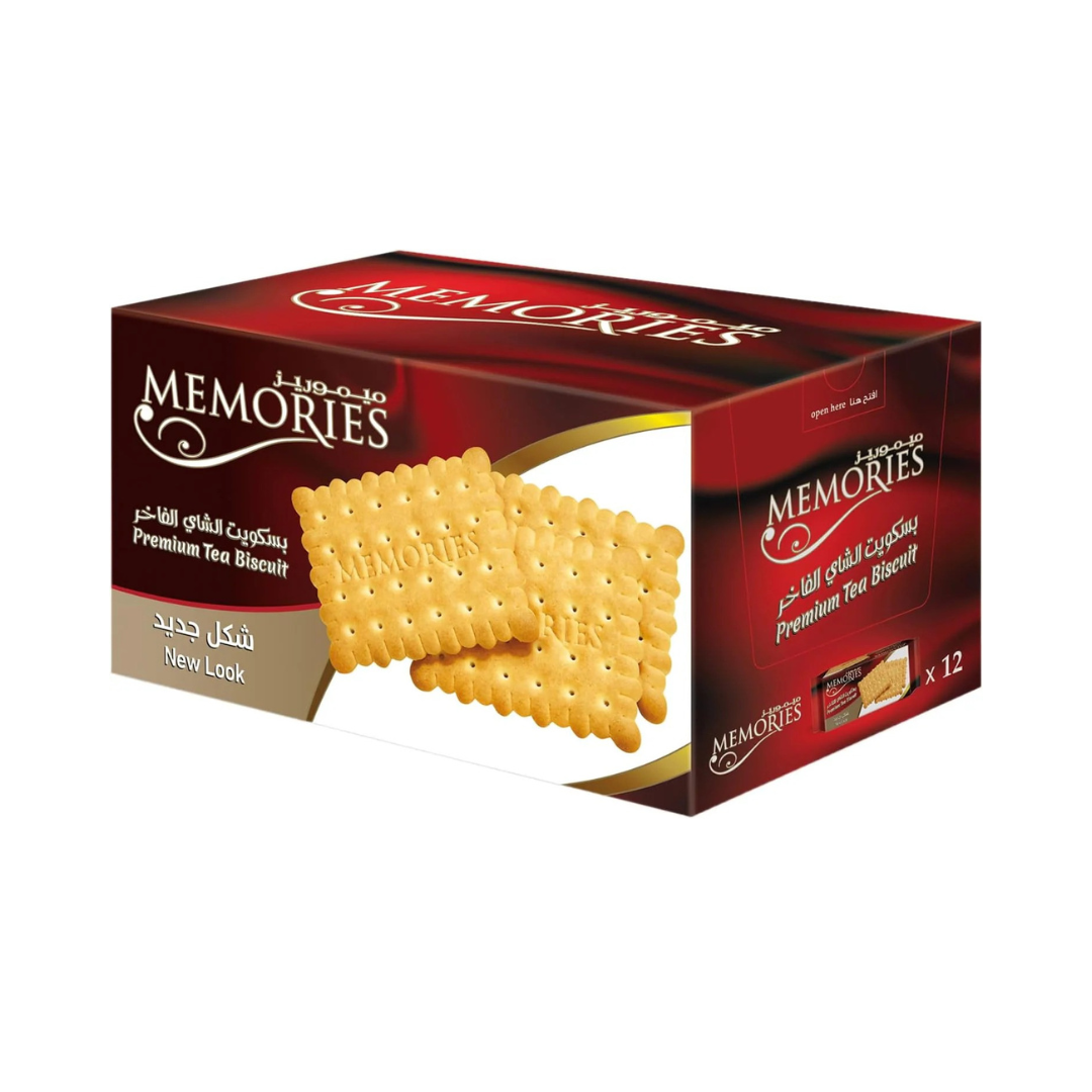 Memories Tea Biscuits, 12 x 70g