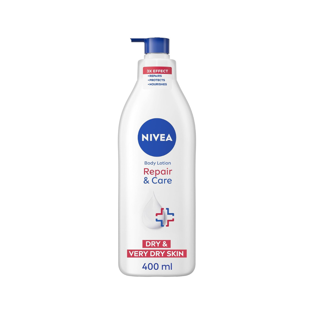 NIVEA Body Moisturizer for Dry Skin Strengthening, 400ml