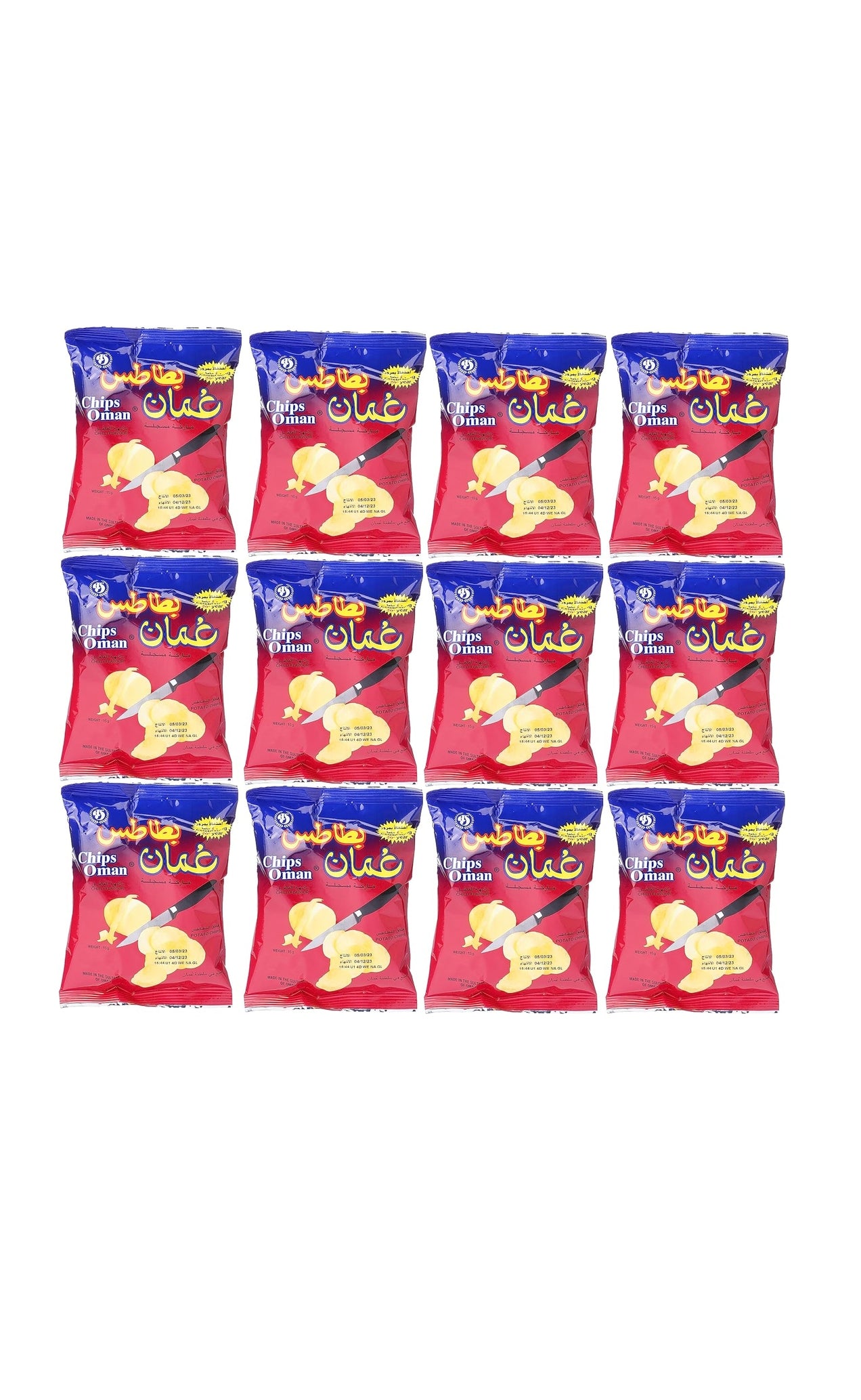 Chips Oman Potato Chips Chilli Flavor