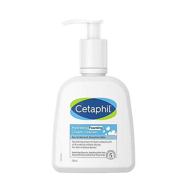Cetaphil Hydrating Foaming Cream Cleanser 236 ml