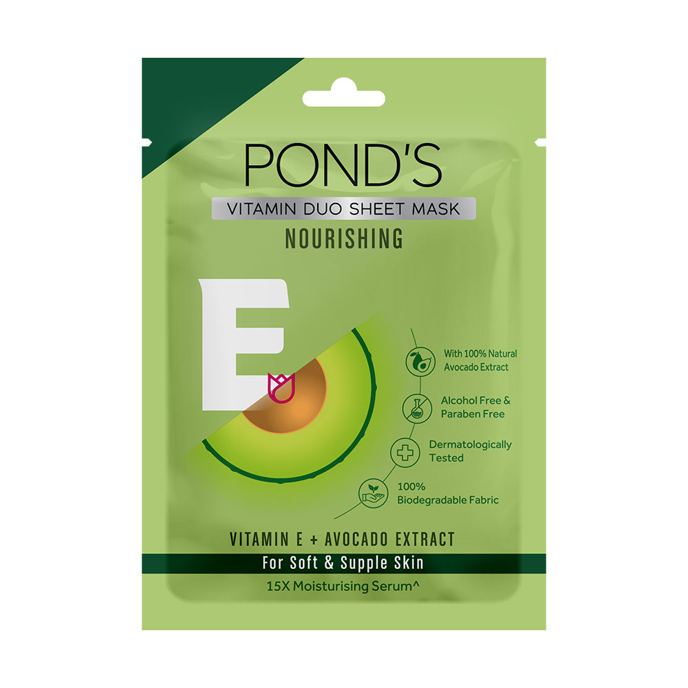 POND'S Vitamin E Nourishing Sheet Mask With 100% Natural Avocado